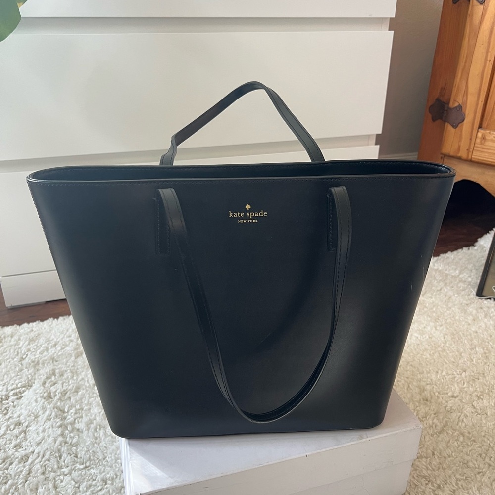 Kate Spade - Perfect Large Tote - Black Leather
